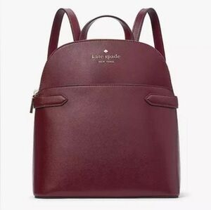 Staci Dome Backpack Burgundy